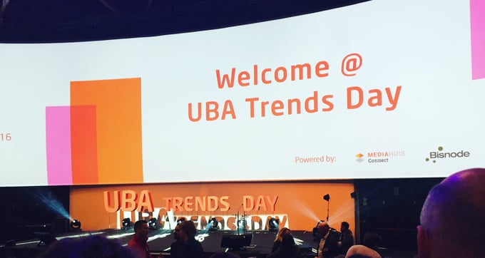 De zaal op UBA trends day was alvast top!